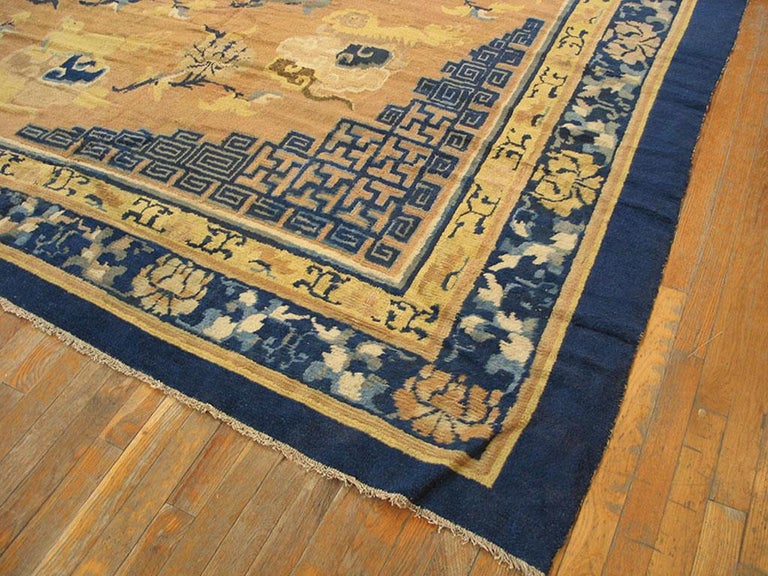Antique Chinese, Ningxia Rug For Sale at 1stDibs