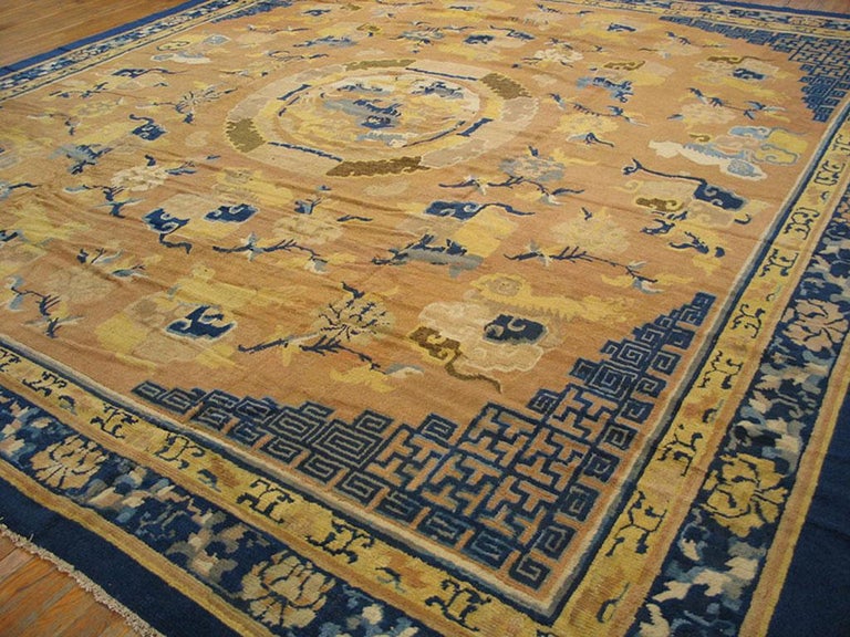 Antique Chinese, Ningxia Rug For Sale at 1stDibs