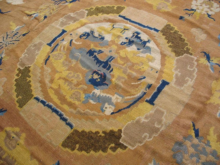 Antique Chinese, Ningxia Rug For Sale at 1stDibs