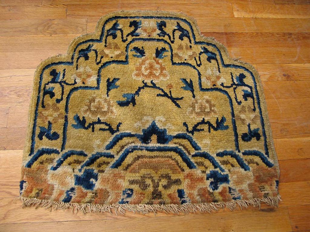 Antique Chinese - Ningxia rug, size: 2'0