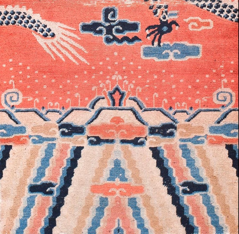 Antique Chinese, Ningxia Rug For Sale at 1stDibs