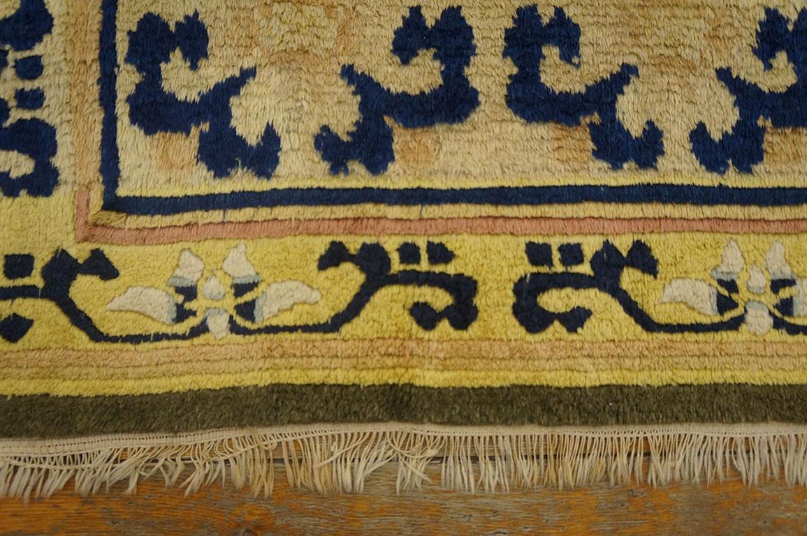 18th Century Chinese Ningxia Carpet ( 2'9