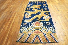 Early 19th Century Chinese Ningxia Pillar Carpet ( 3'2" x 8'2" - 97 x 249 )