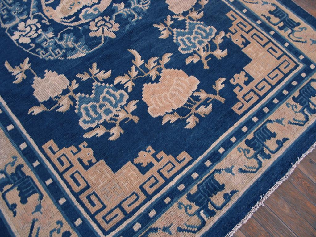 Hand-Knotted Antique Chinese, Ningxia Rug For Sale