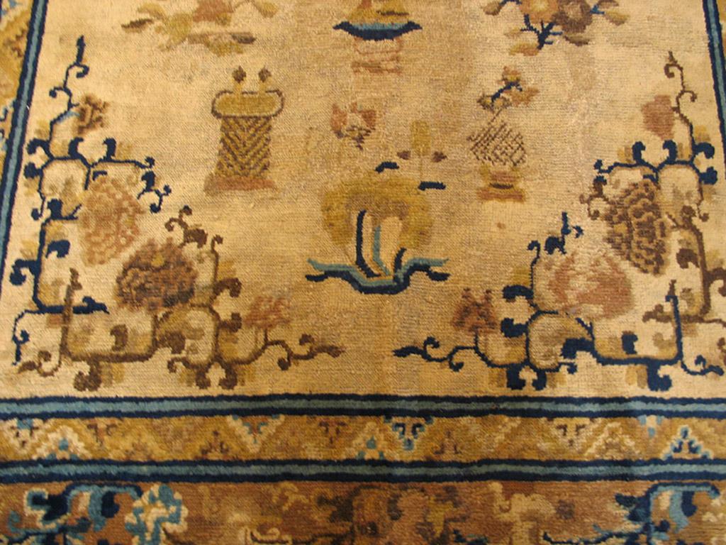 Fin du XIXe siècle Tapis chinois ancien - Ningxia en vente