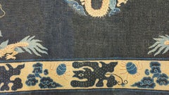 Late 19th Century Chinese Ningxia Dragon Carpet ( 6' x 8' 8'' - 183 x 265 )