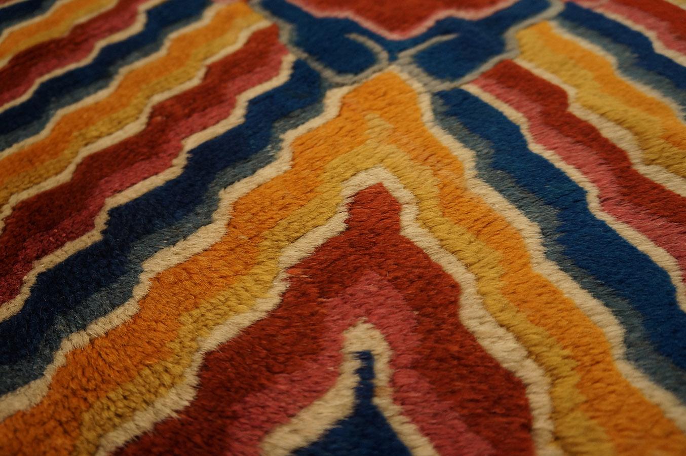 Tapis chinois Ningxia du 19ème siècle ( 6'4
