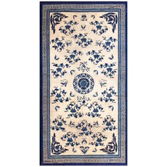 Mid 19th Century W. Chinese Ningxia Kang Carpet ( 7'2" x 13'2" - 218 x 402 )