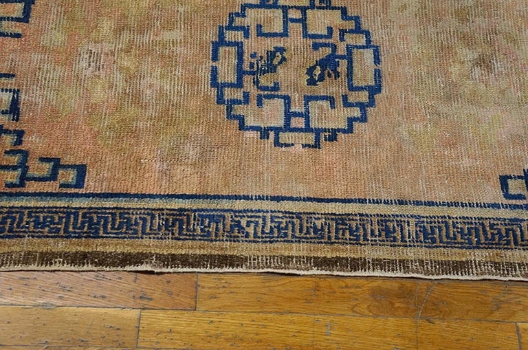 Antique Chinese Ningxia Rug 2' 7