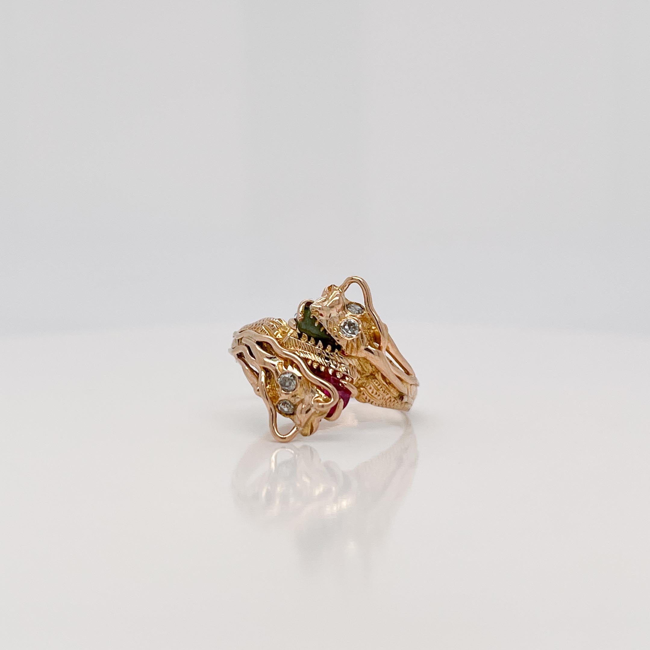 china nose ring with stone