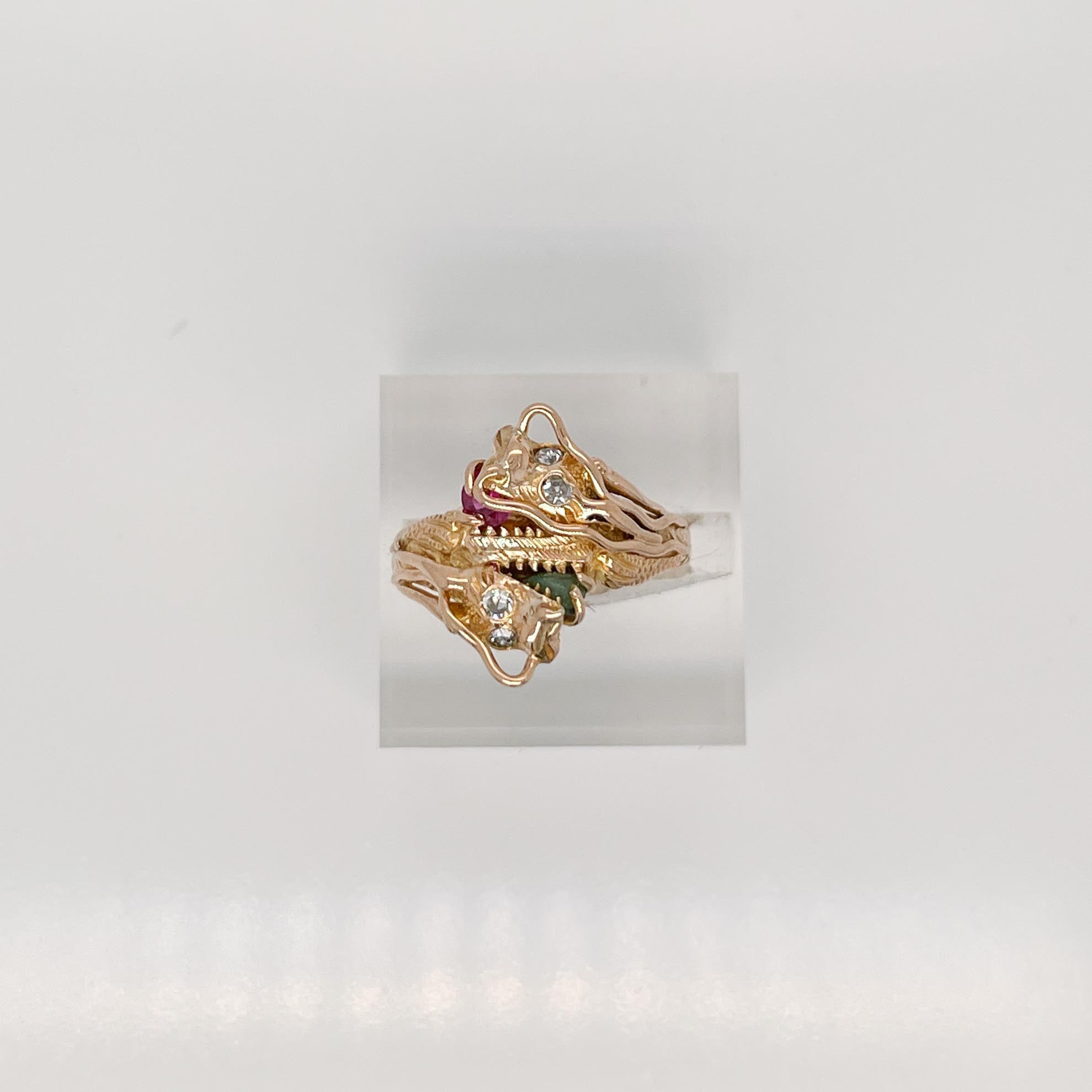 china nose stone ring