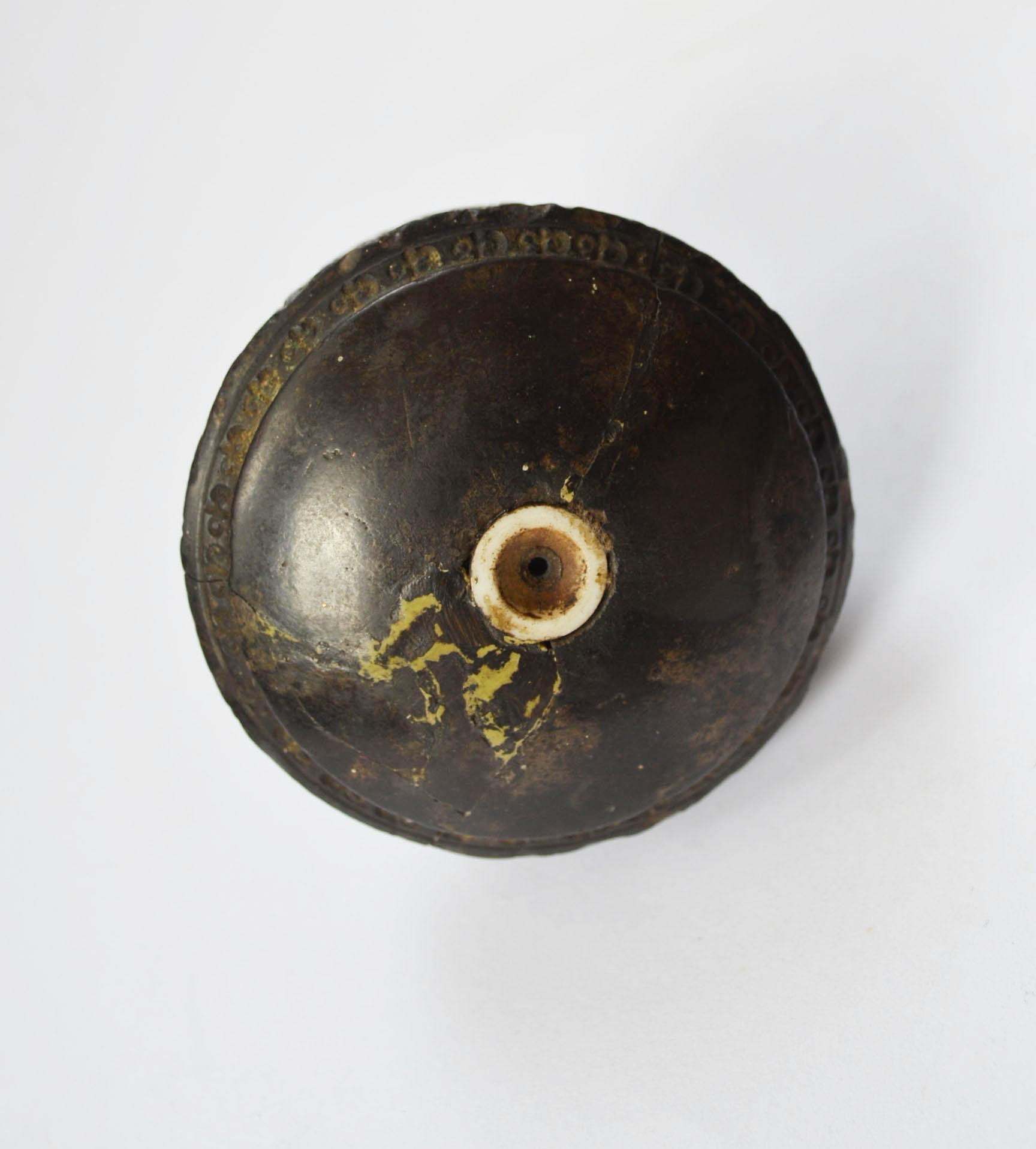 20th Century Antique Chinese Opium Pipe Enamel Silver 中国古董