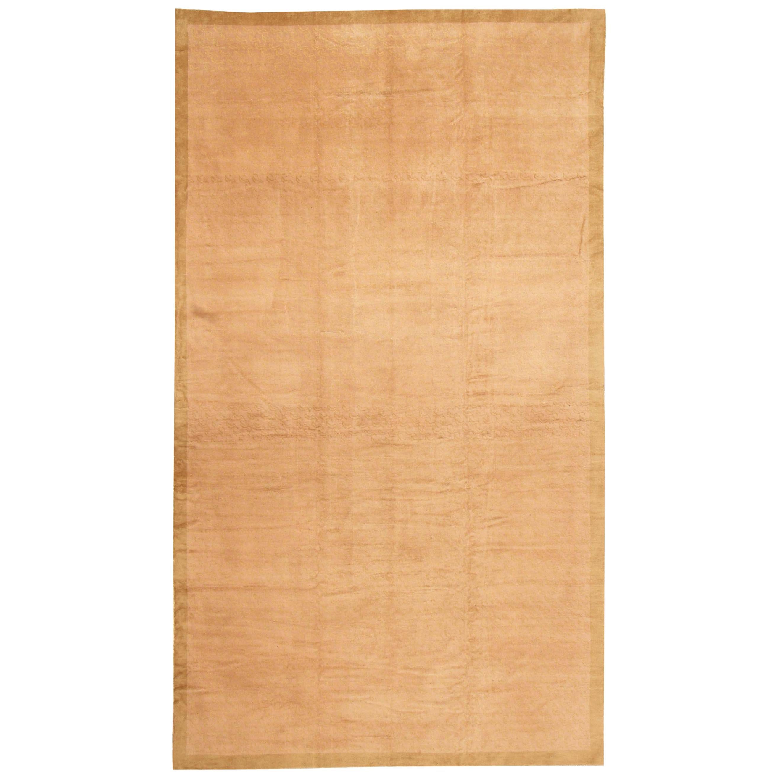 Antiker chinesischer orientalischer Teppich. 8 ft 3 in x 14 ft 2 in