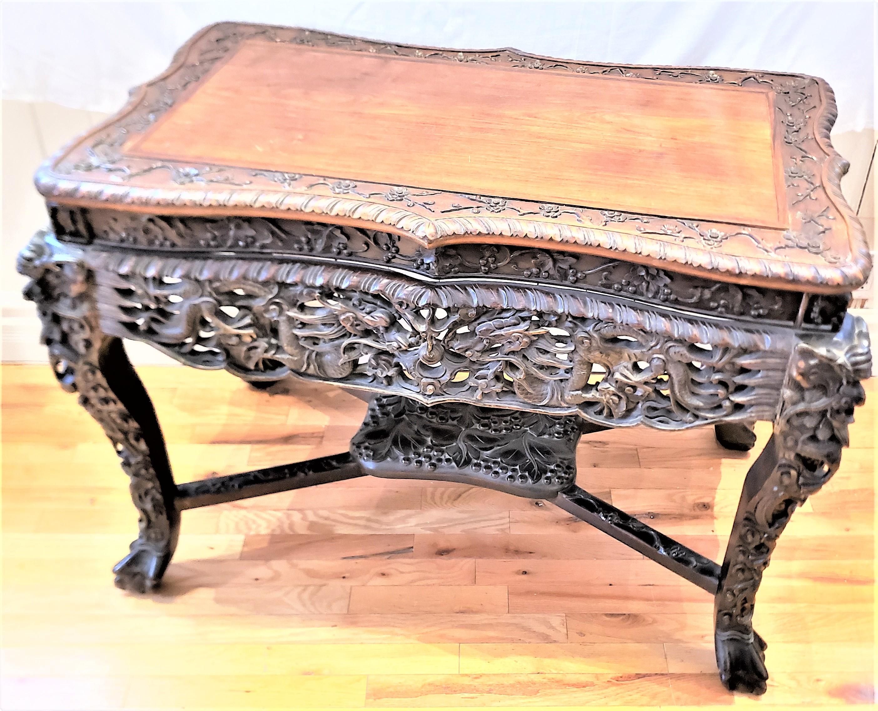 antique dragon table