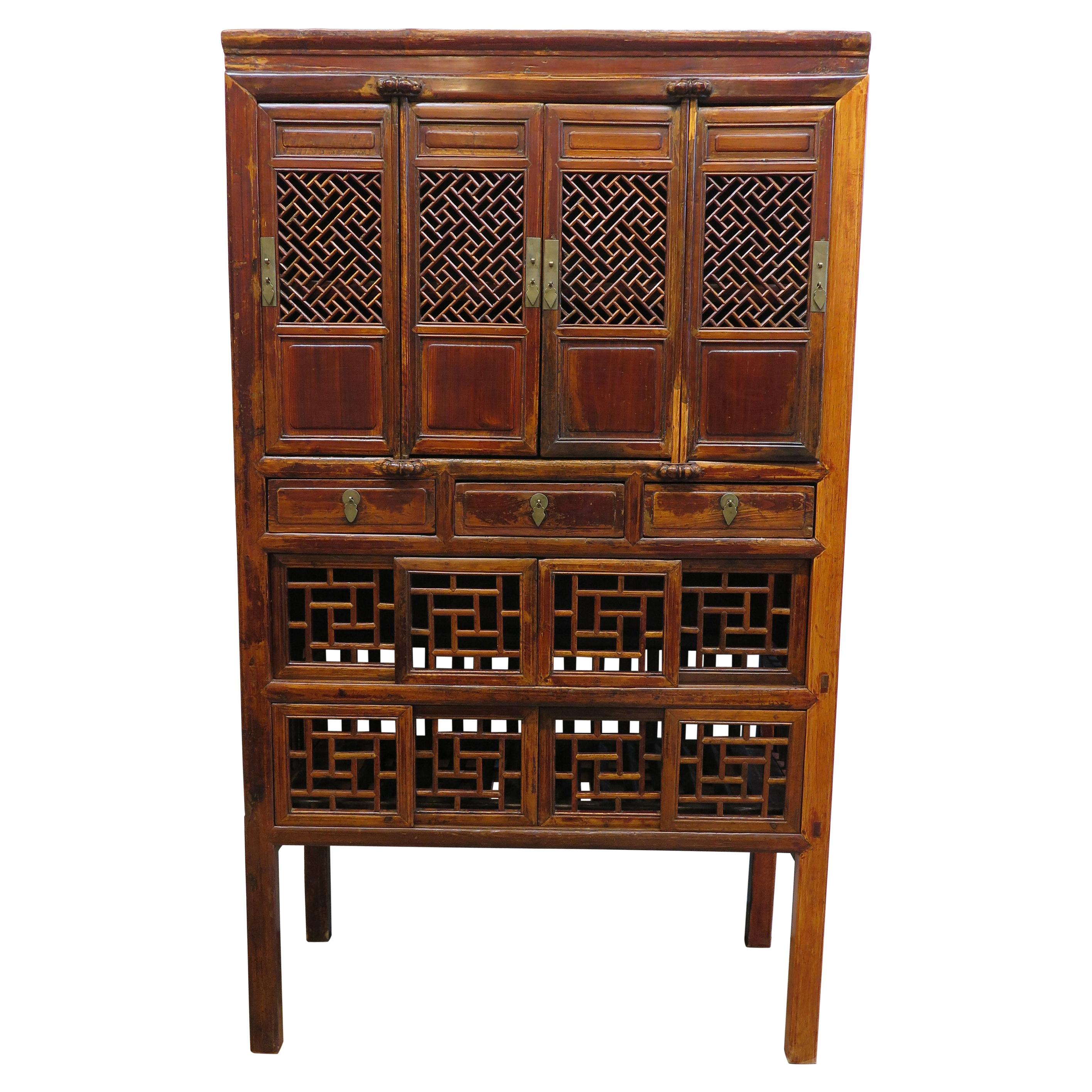 Antique Chinese Pantry Cabinet
