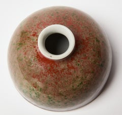 Antique Chinese Peachbloom Glazed Beehive Water Pot Taibai Zun