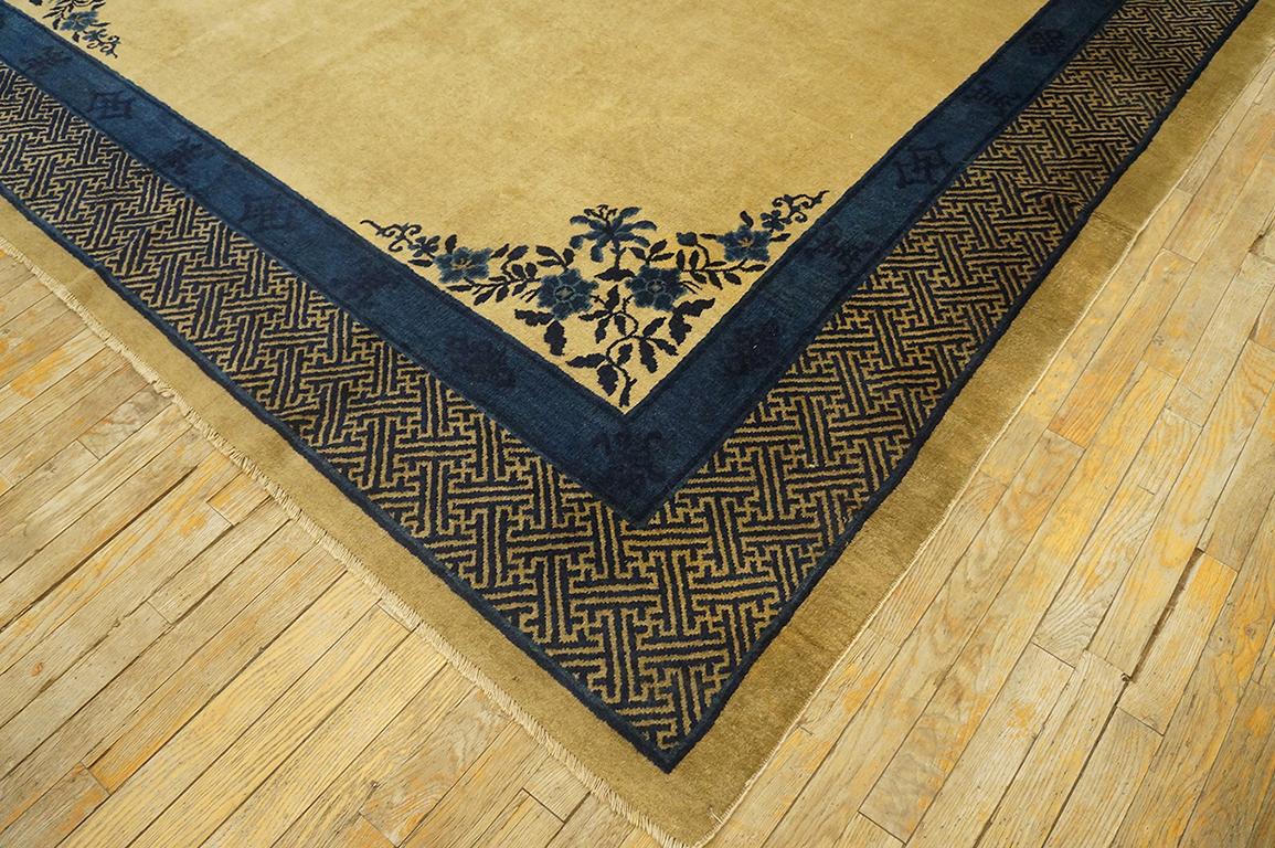 Early 20th Century Antique Chinese  Peking 9' 8