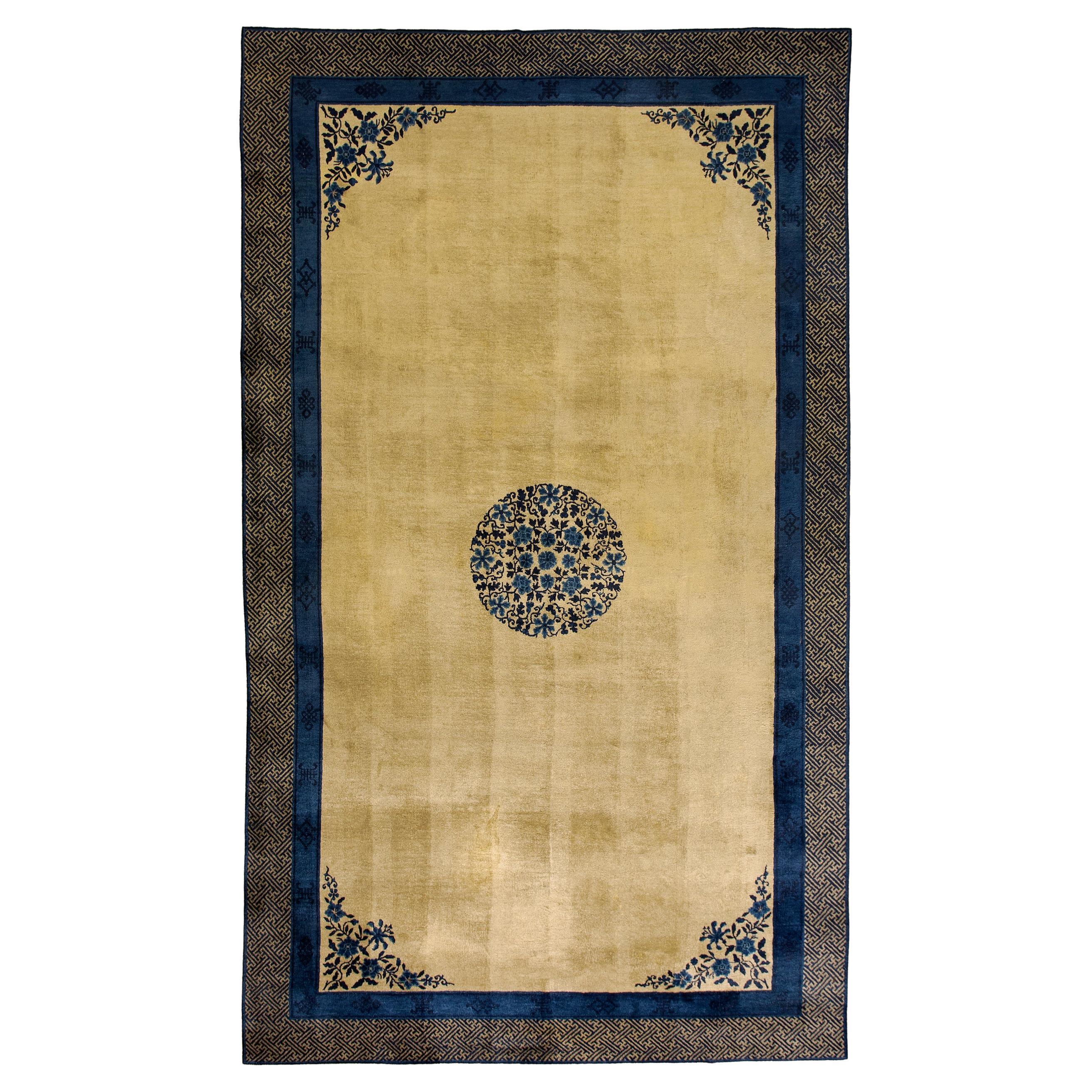 Antique Chinese  Peking 9' 8"x 10' 4" For Sale