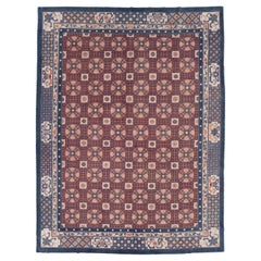 Antique Chinese Peking Room Size Carpet