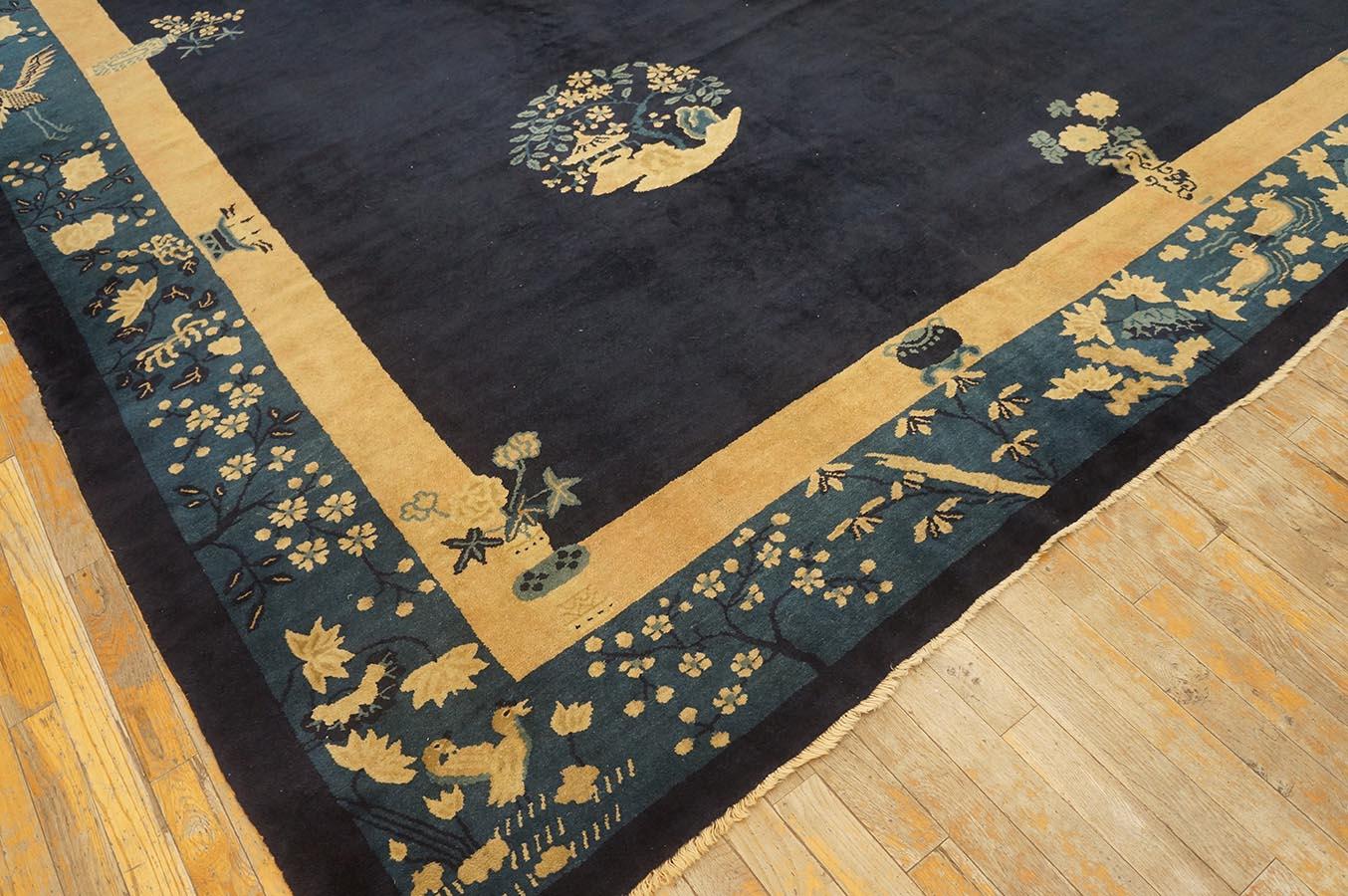 Early 20th Century Chinese Peking Carpet ( 10' x 12' 6