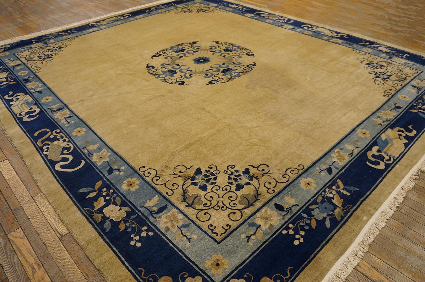 Tapis chinois de Pékin du début du 20ème siècle ( 10' x 11'6'' - 305 x 350 ) en vente 6