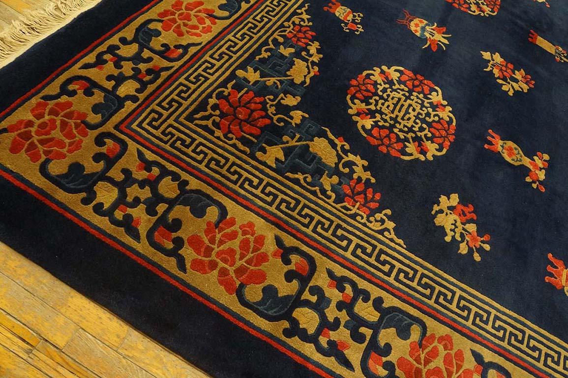 Hand-Knotted Antique Chinese Peking Rug 10' 0