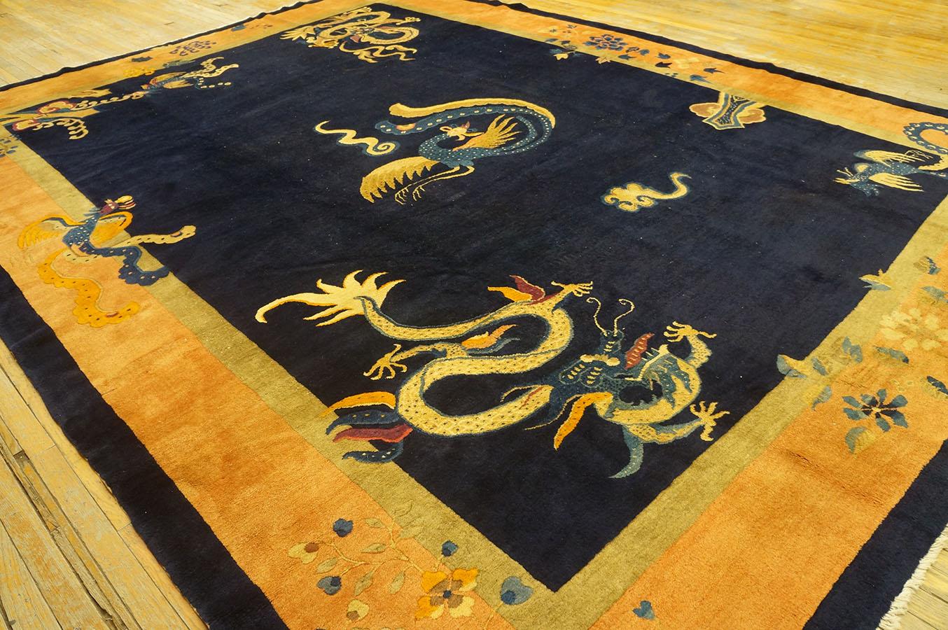 Late 19th Century Chinese Peking Carpet ( 10' 2'' x 13' 5'' - 310 x 410 cm ) For Sale 3