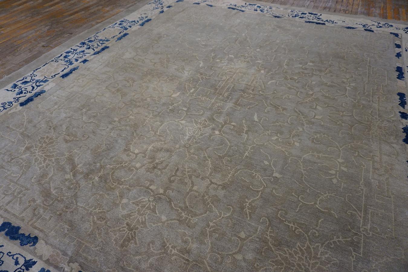 19th Century Chinese Peking Carpet ( 10'4