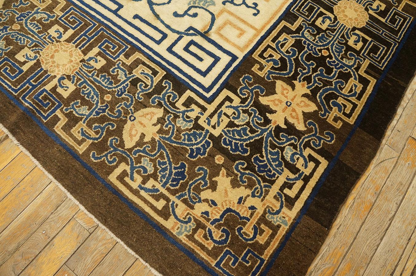 Tapis de Pékin chinois du 19ème siècle ( 10'6