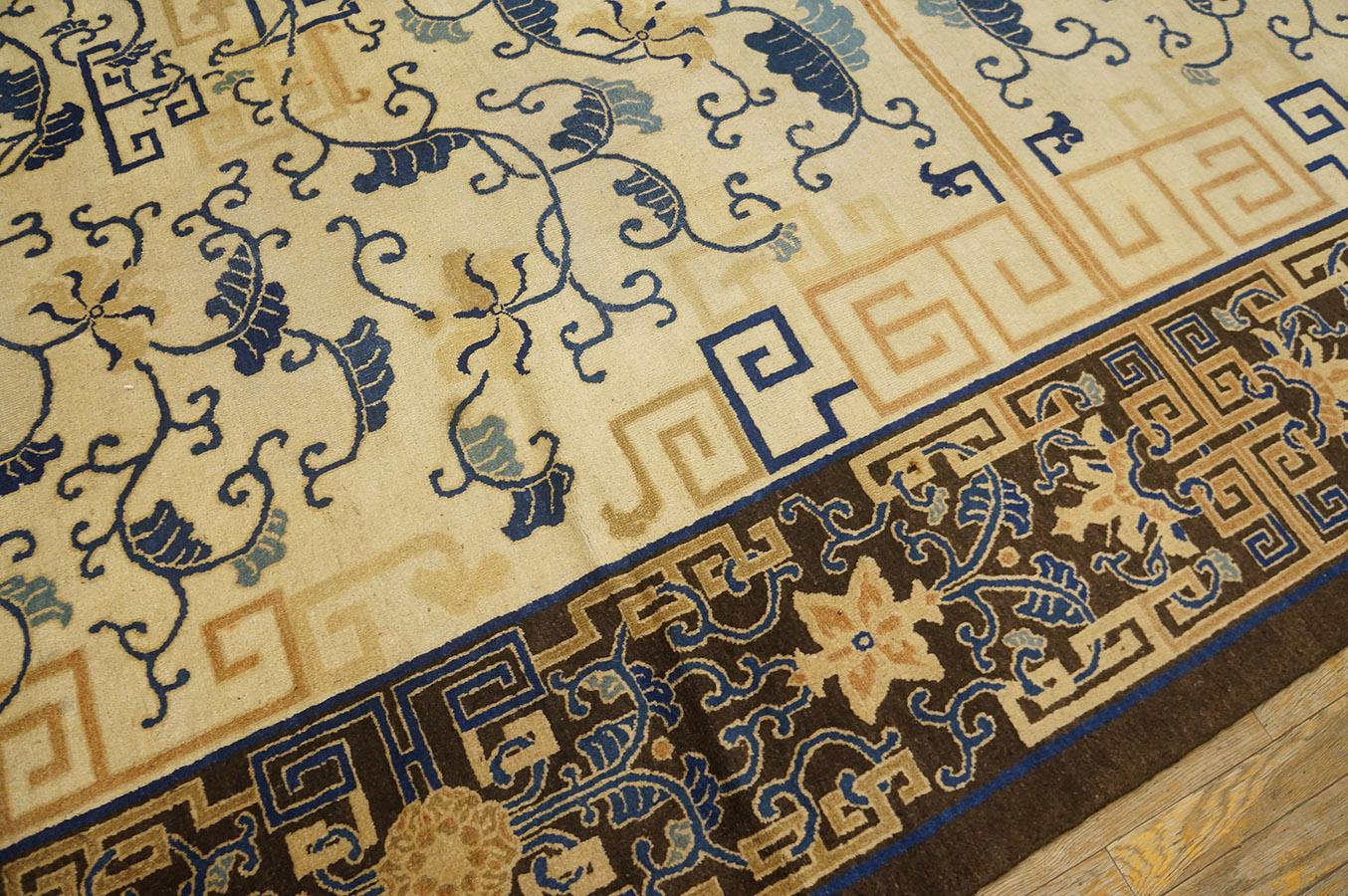 19th Century Chinese Peking Carpet ( 10'6