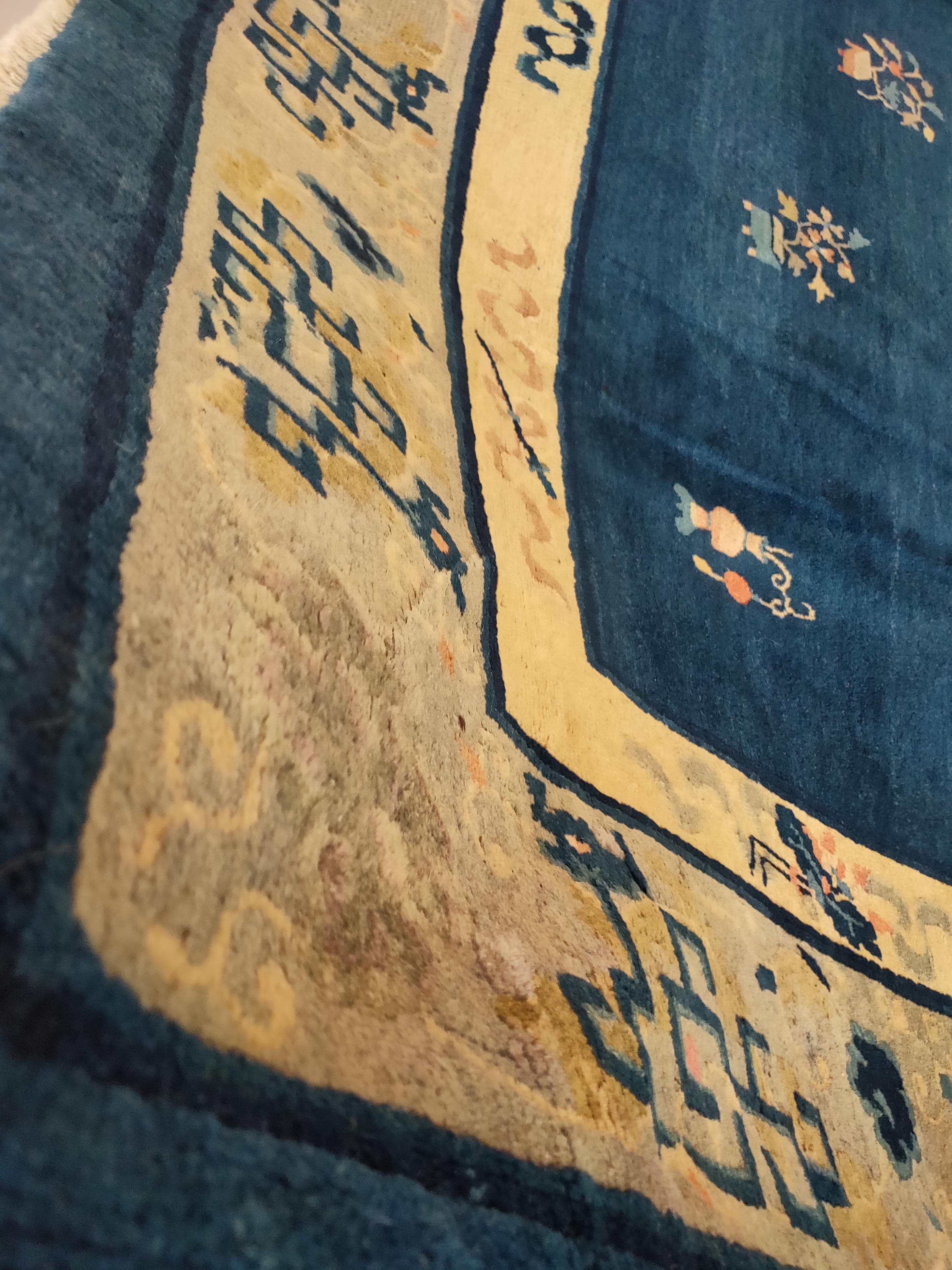 Wool Early 20th Century Chinese Peking Carpet ( 10' x 12'4