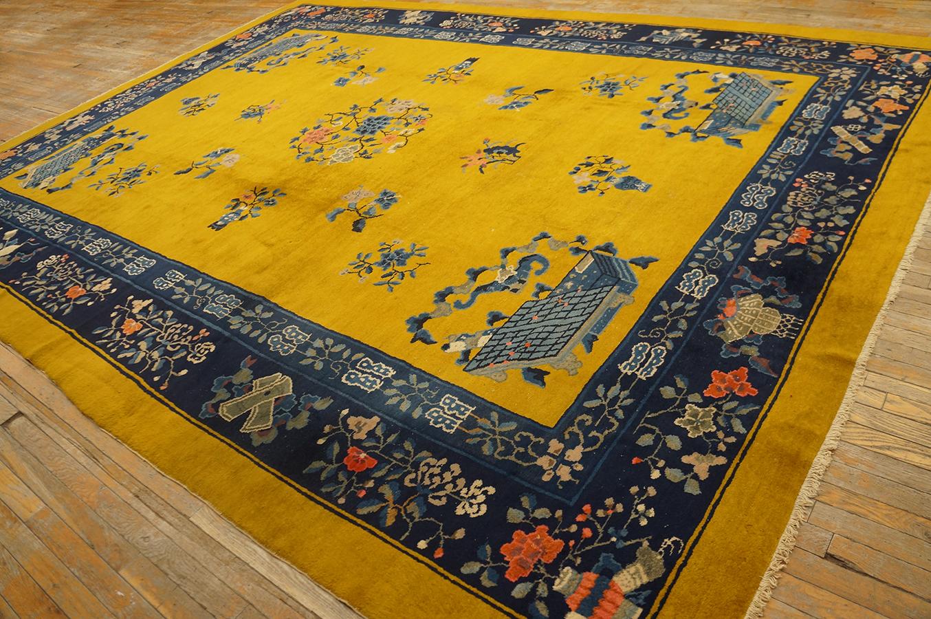 Tapis pékinois du début du 20ème siècle ( 10' x 13'6