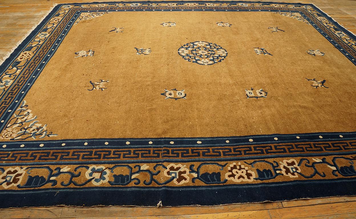 Antique Chinese Peking Rug For Sale 6
