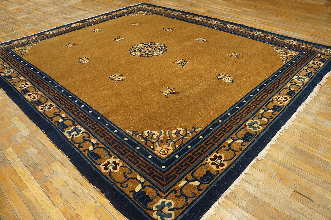 Antique Chinese Peking Rug For Sale 1