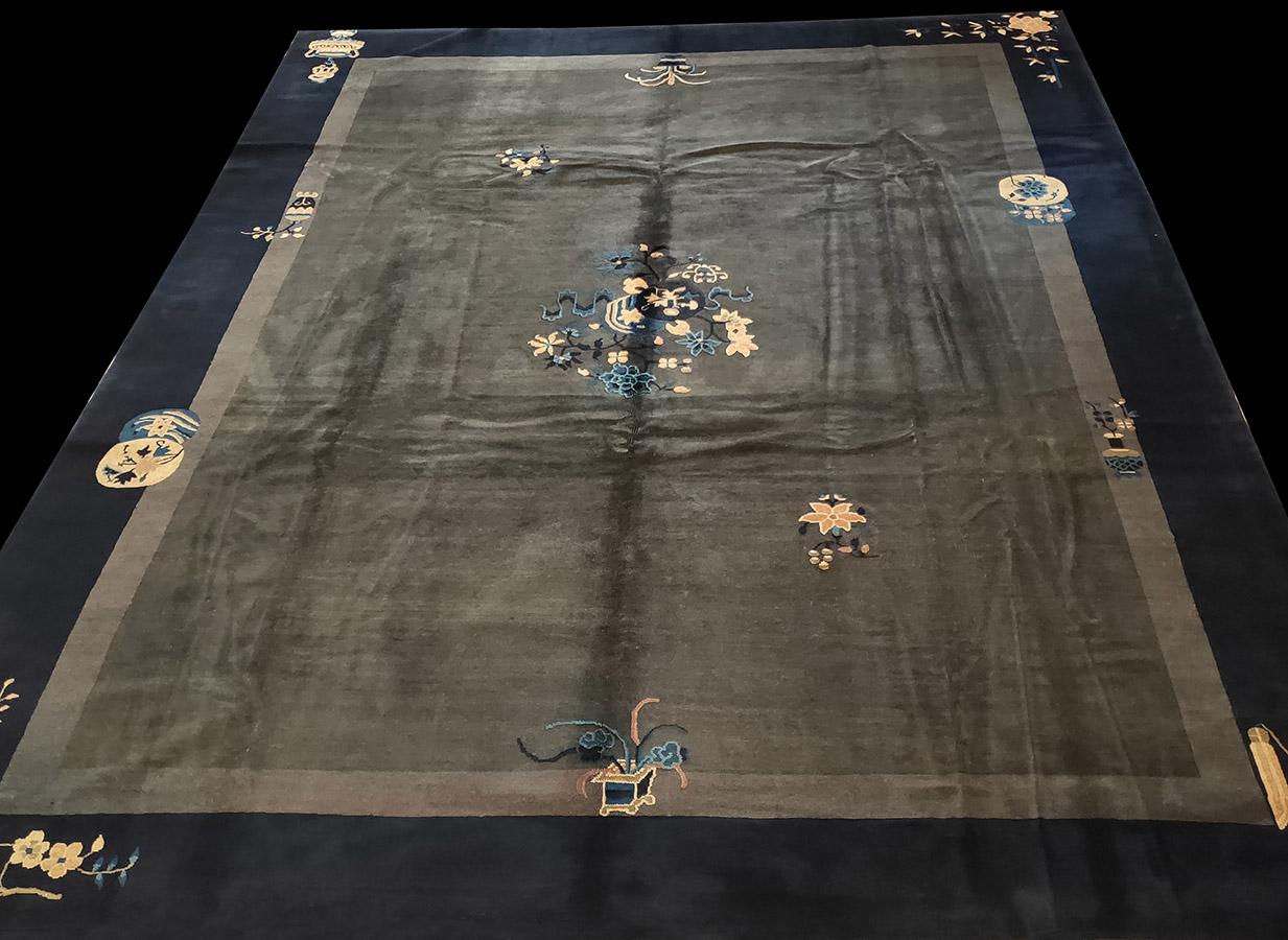 1920s Chinese Peking Carpet ( 10' x 12'6