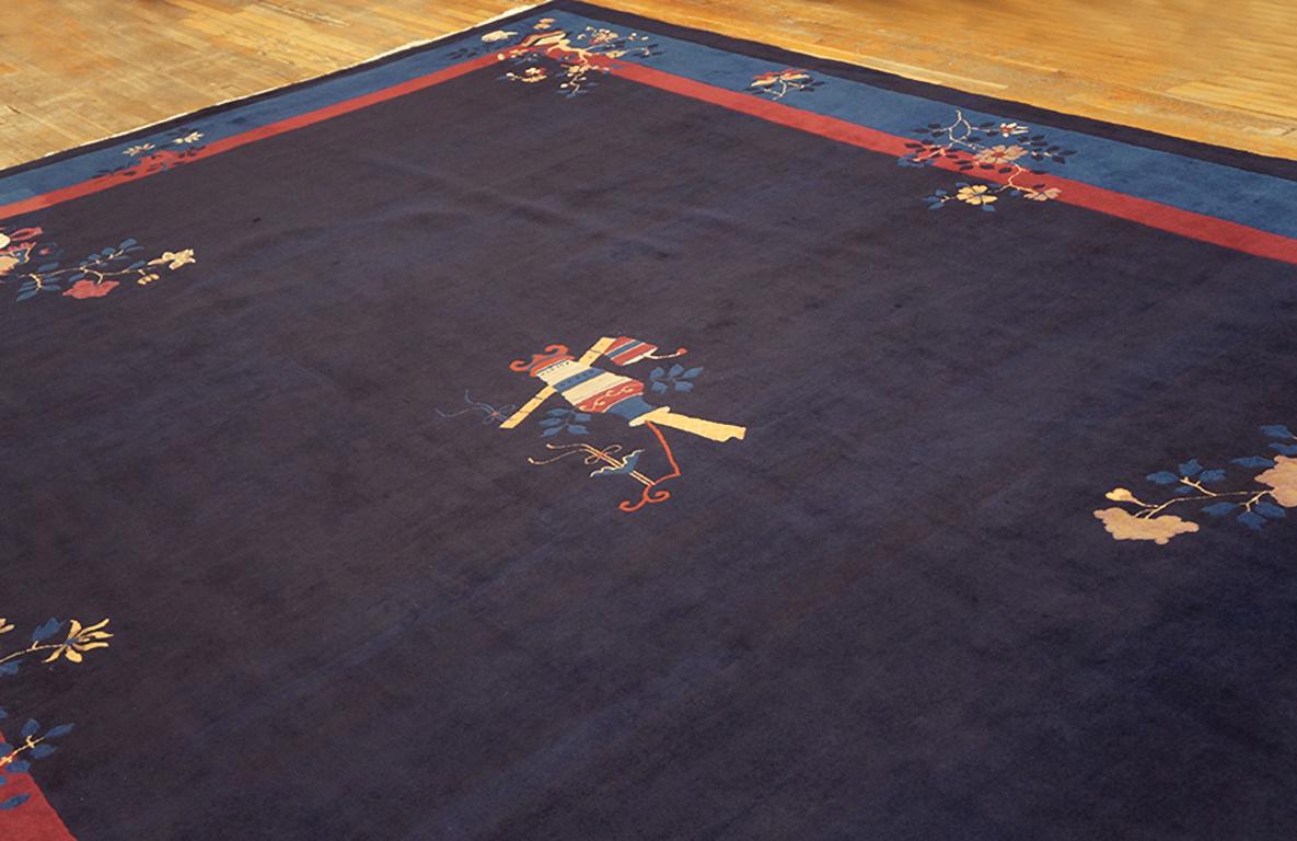 Chinesischer Peking-Teppich des frühen 20. Jahrhunderts ( 11' x 15' - 335 x 457) (Wolle) im Angebot