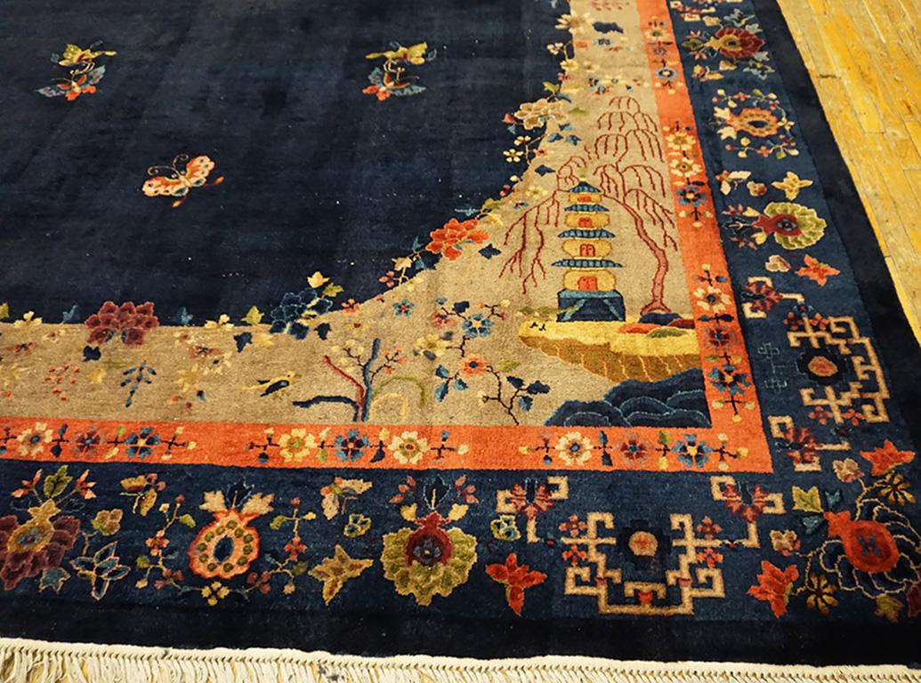 Tapis chinois de Pékin des années 1920 ( 11' x 19' - 335 x 580 ) en vente 4