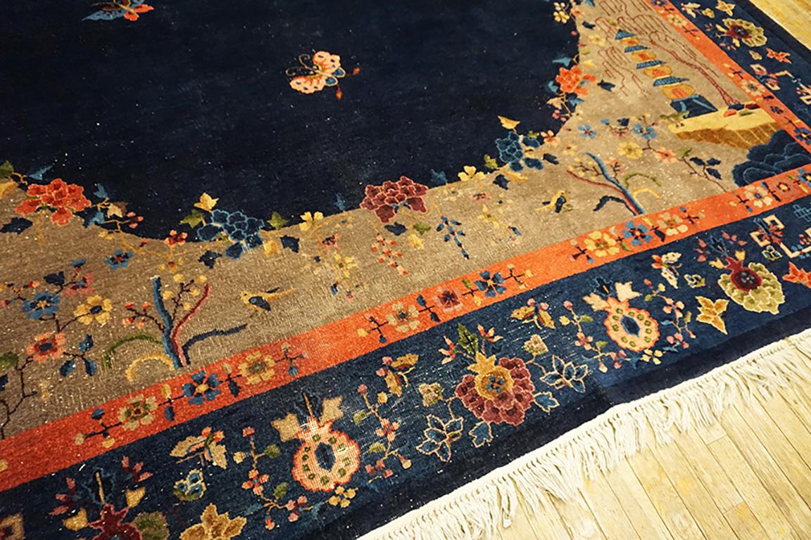 Début du 20ème siècle Tapis chinois de Pékin des années 1920 ( 11' x 19' - 335 x 580 ) en vente