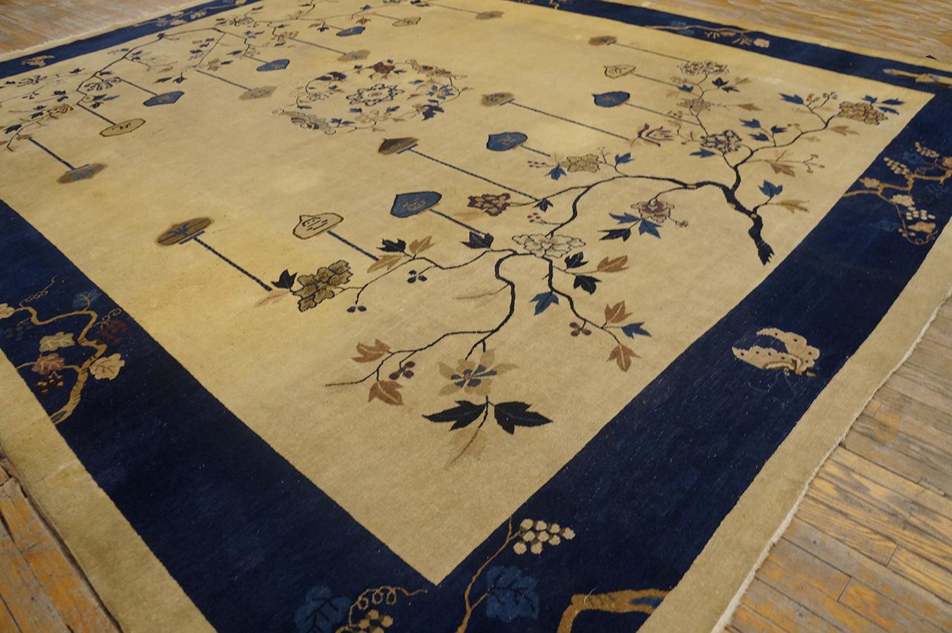 Early 20th Century Chinese Peking Carpet ( 11' 10'' x 14' 6'' - 360 x 442 cm ) For Sale 11