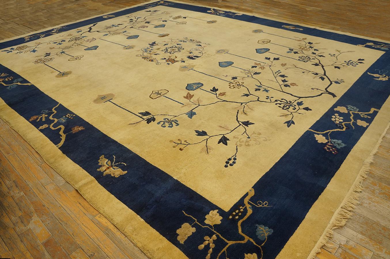 Early 20th Century Chinese Peking Carpet ( 11' 10'' x 14' 6'' - 360 x 442 cm ) For Sale 5