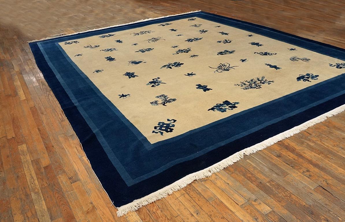 19th Century Chinese Peking Carpet  ( 11'2