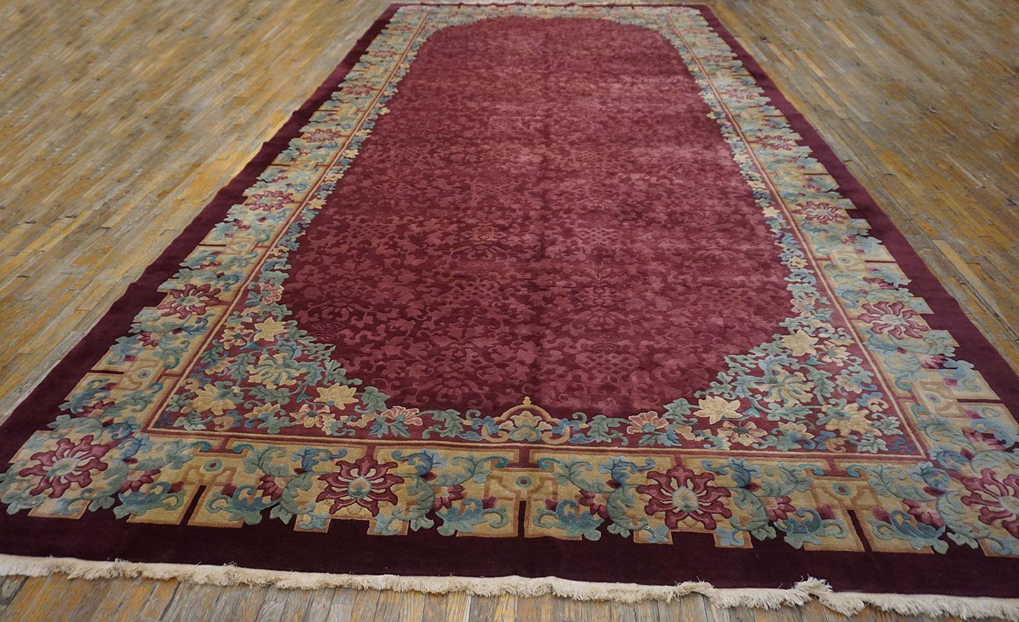 Early 20th Century Chinese Peking Carpet For Sale 1
