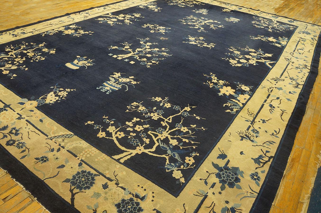 Early 20th Century Antique Chinese, Peking Rug 12' 0'' x 17' 4'' For Sale