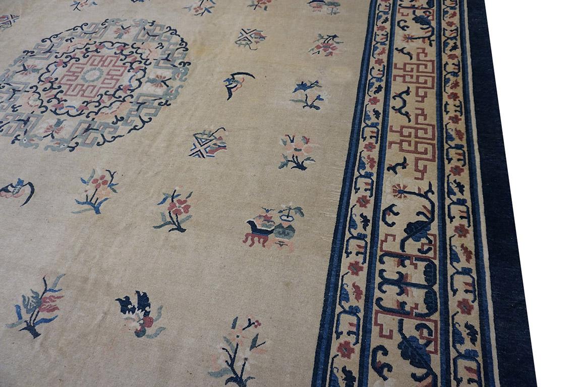 Early 20th Century Chinese Peking Carpet ( 12' x 17' 6'' - 366 x 533 ) For Sale 1