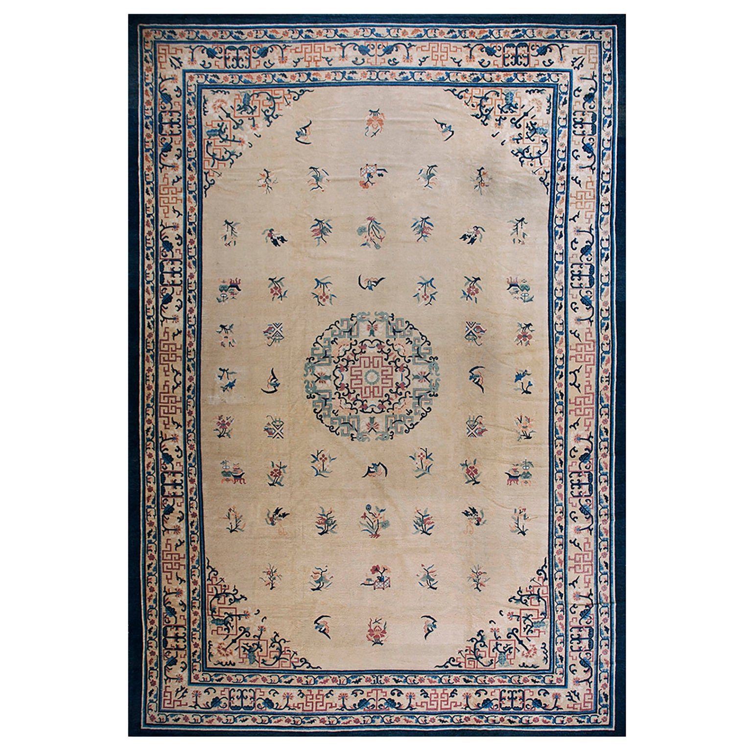 Early 20th Century Chinese Peking Carpet ( 12' x 17' 6'' - 366 x 533 ) For Sale