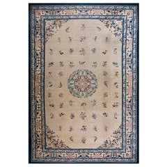 Chinesischer Peking-Teppich des frühen 20. Jahrhunderts ( 12' x 17' 6'' - 366 x 533 )