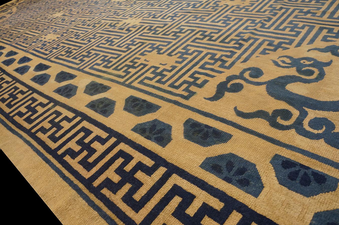 19th Century Chinese Peking Carpet ( 12'10
