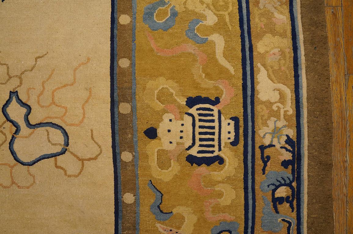 Antique Chinese Peking Rug 12' 2