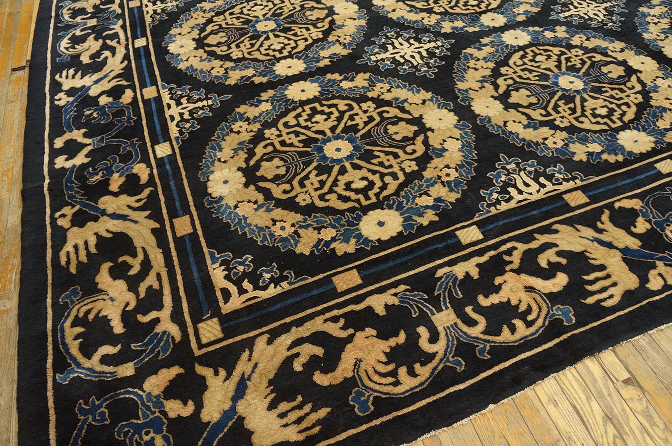 Early 20th Century Chinese Peking Carpet ( 12'6' x 20'3'' - 381 x 617 ) For Sale 5