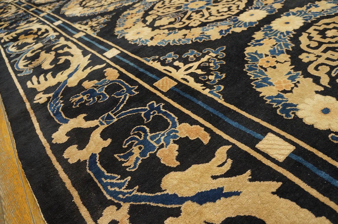 Early 20th Century Chinese Peking Carpet ( 12'6' x 20'3'' - 381 x 617 ) For Sale 7